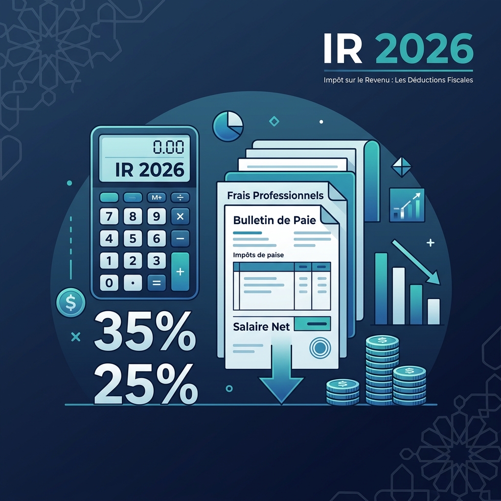 Frais Professionnels Maroc 2026 : Barème, Taux et Calcul IR