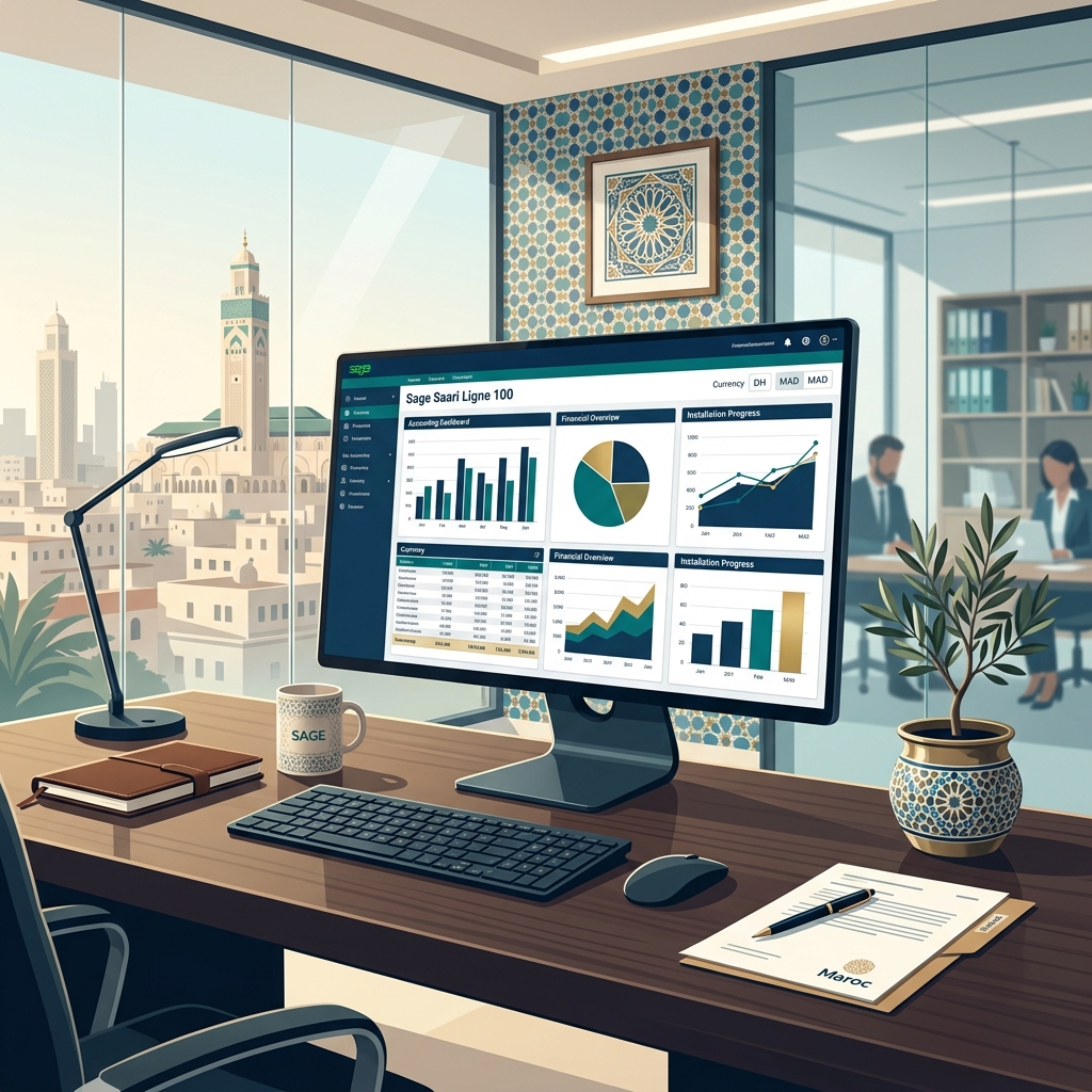 Sage Saari Ligne 100 V15 — Téléchargement & Installation au Maroc (2026)